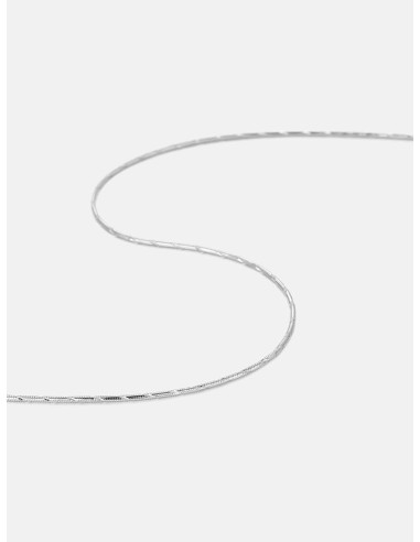 Silver Round Thread Snake Chain Profitez des Offres !