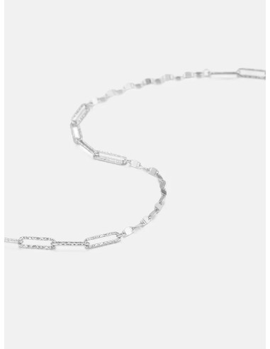 Shimmer Silver Paperclip Chain acheter en ligne