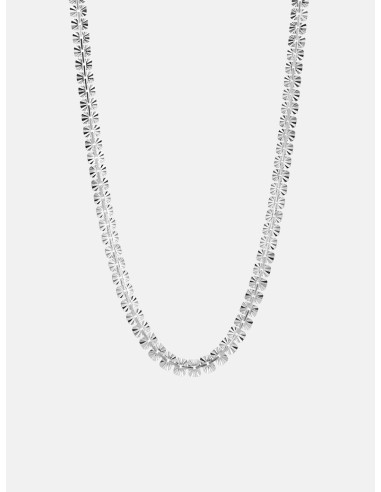 Starlight Shimmer Silver Chain Necklace la colonne vertébrale