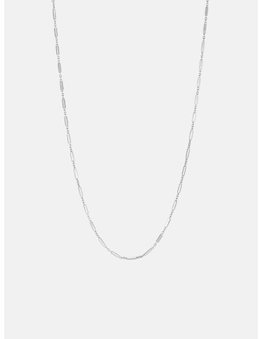 Bar Link Silver Chain Necklace de votre