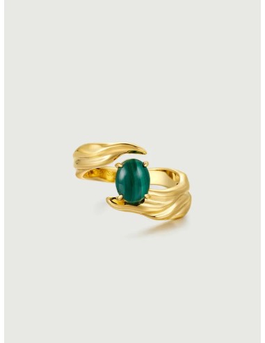 Malachite Texture Open Ring livraison gratuite