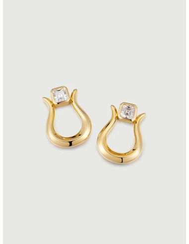 Moissanite Lyre Earrings Voir les baskets