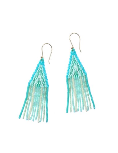 Chevron Earring - Turquoise acheter