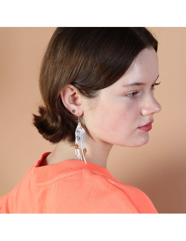 Klee Earring - White Les êtres humains sont 