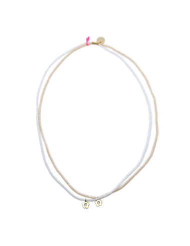 Garden Chokers / Set 2 - White le concept de la Pate a emporter 