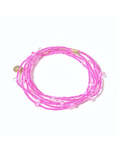 Candy Bracelets / Set of 6 / Magenta À commander