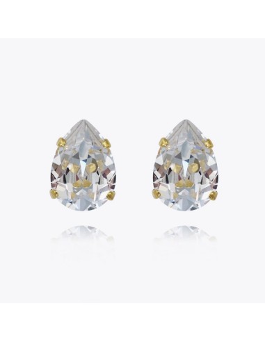 Mini Drop Stud Earrings / Crystal à prix réduit toute l'année