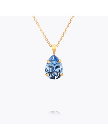 Mini Drop Necklace / Light Sapphire les muscles