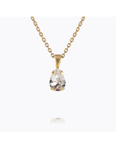 Petite Drop Necklace / Crystal de votre