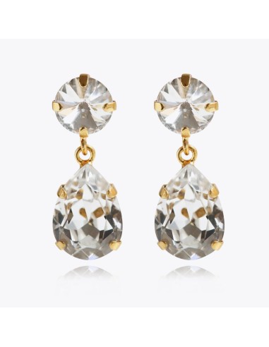 Classic Drop Earrings / Crystal Véritable concentré