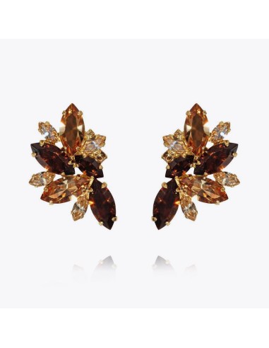 Iris Earcuffs / Smoked Topaz Combo À commander