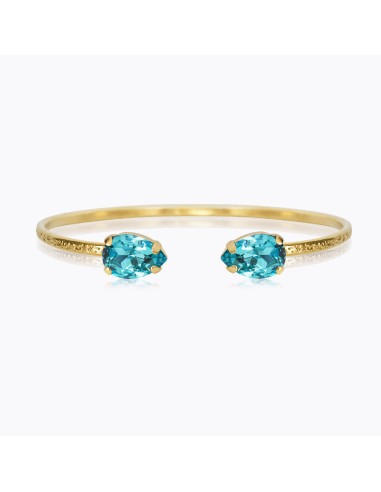 Petite Drop Bracelet / Aquamarine les ctes