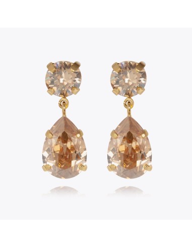 Mini Drop Earrings / Golden Shadow Paris Déstockage Promo