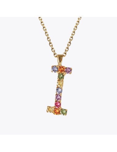 Letter Necklace I / Rainbow Combo Comparez plus de prix