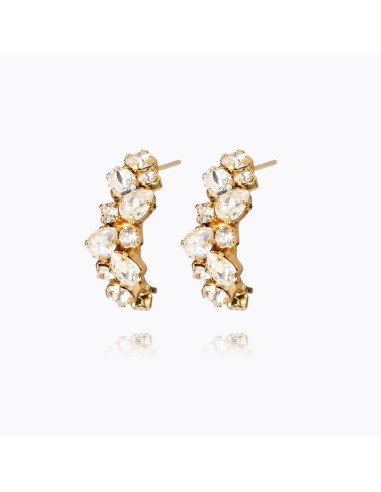 Gabriella Earrings / Crystal s'inspire de l'anatomie humaine