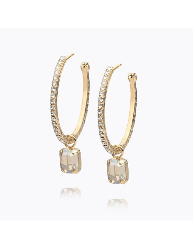 Lydia Loop Earrings / Golden Shadow prix pour 