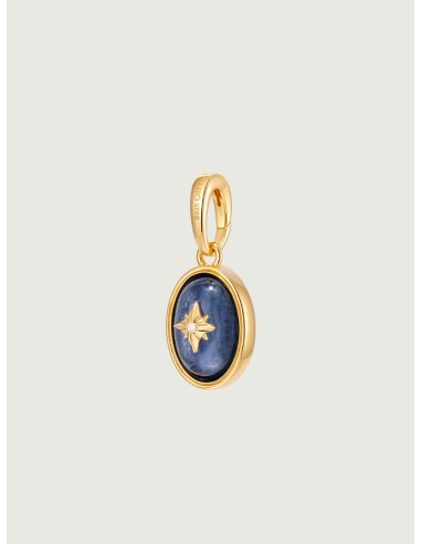 Blue Crystal Signature Charm en stock