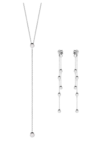 Set de collier et boucles d'oreilles Di Giorgio Spirit de l' environnement