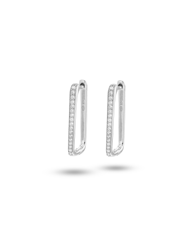 Boucles d'oreilles Éclat d'Argent Véritable concentré