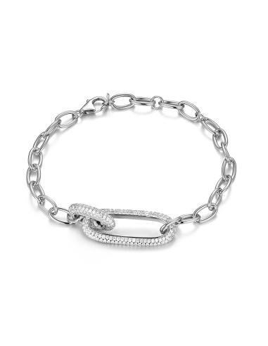 Bracelet Éclat d'Argent vente chaude votre 