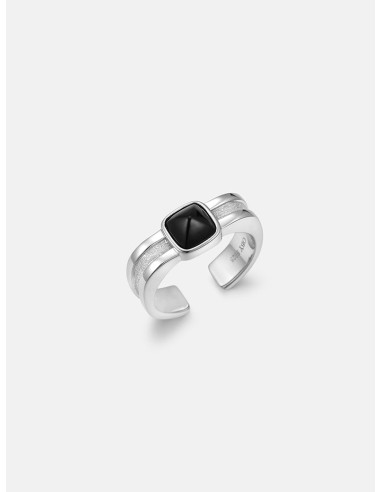 Black Onyx Signet Ring de la marque