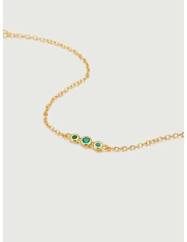 Emerald Spheres Bezel Set Bracelet les ligaments